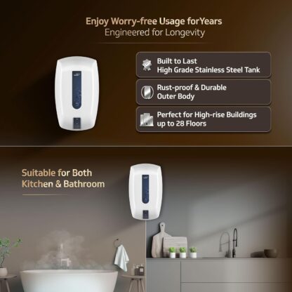 Zio Instant Water Geyser | 3 Litre - Image 4