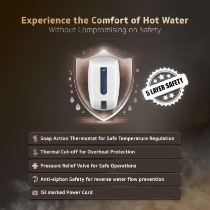 Zio Instant Water Geyser | 3 Litre - Image 6